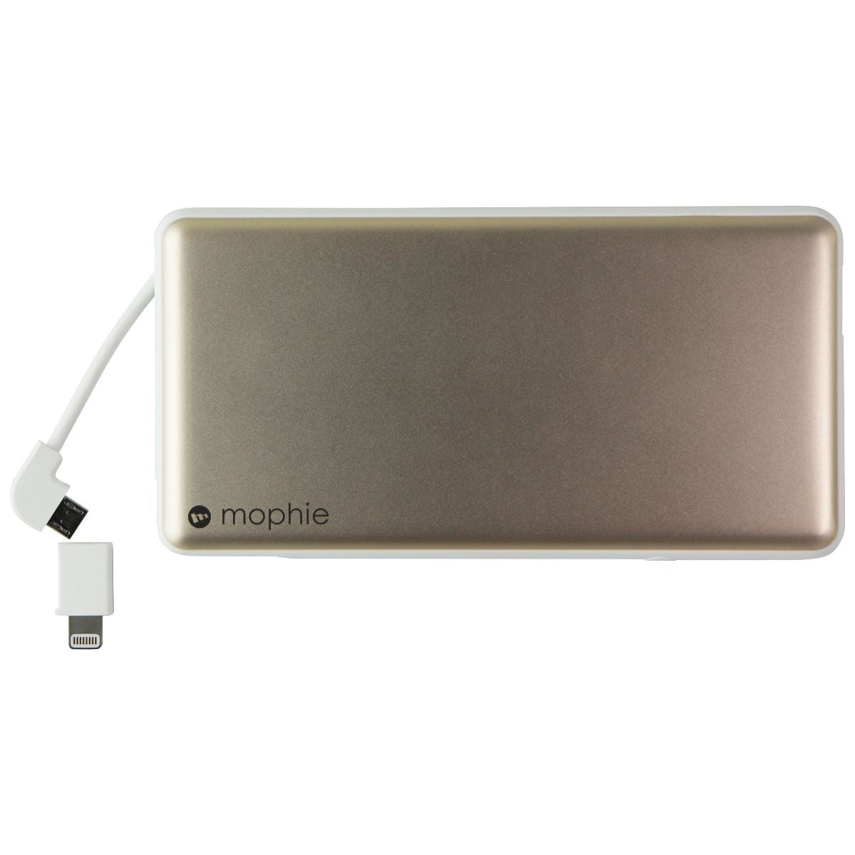 Mophie (6,000mAh) PowerStation Plus Battery with Switch Tip Cable - Gold Cell Phone - Chargers & Cradles Mophie    - Simple Cell Bulk Wholesale Pricing - USA Seller