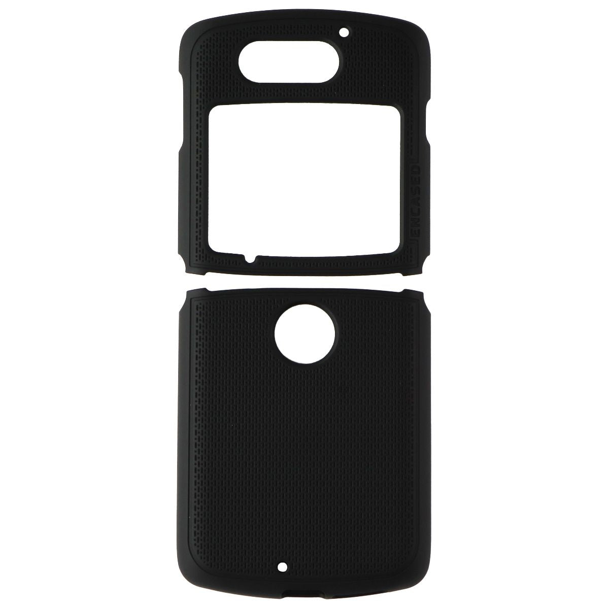 Encased 2 Piece Shell Case for Moto RAZR 5G (2020) - Black Cell Phone - Cases, Covers & Skins Encased    - Simple Cell Bulk Wholesale Pricing - USA Seller