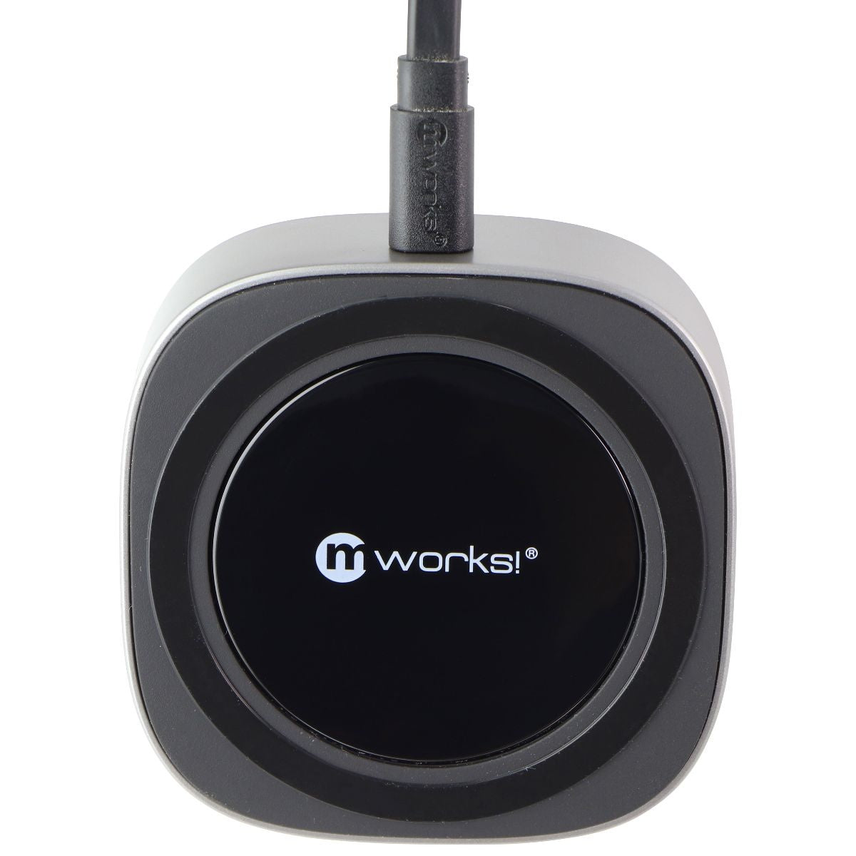 mWorks! Qi Certified Fast Wireless Charging Pad with Dual Positions - Black Cell Phone - Chargers & Cradles mWorks!    - Simple Cell Bulk Wholesale Pricing - USA Seller