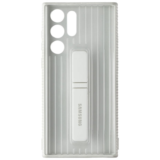 Samsung Protective Series Standing Cover for Samsung Galaxy S22 Ultra - White Cell Phone - Cases, Covers & Skins Samsung    - Simple Cell Bulk Wholesale Pricing - USA Seller