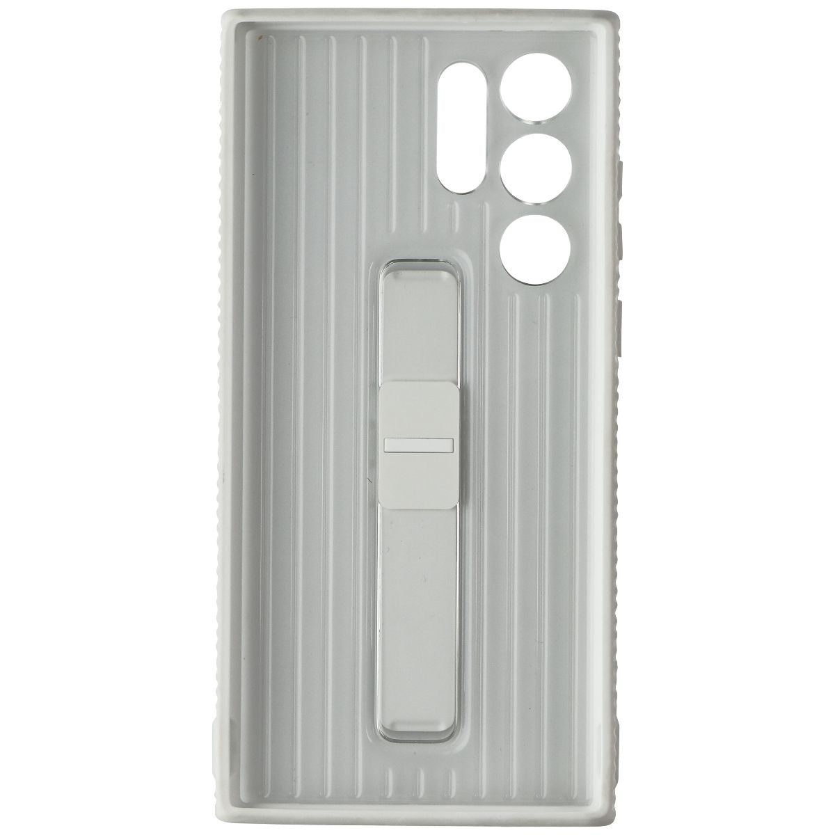 Samsung Protective Series Standing Cover for Samsung Galaxy S22 Ultra - White Cell Phone - Cases, Covers & Skins Samsung    - Simple Cell Bulk Wholesale Pricing - USA Seller