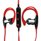 MyMe Fit H7 Wireless Hands-Free Sweat-Proof Headphones - Black/Red Portable Audio - Headphones MYMEFIT    - Simple Cell Bulk Wholesale Pricing - USA Seller