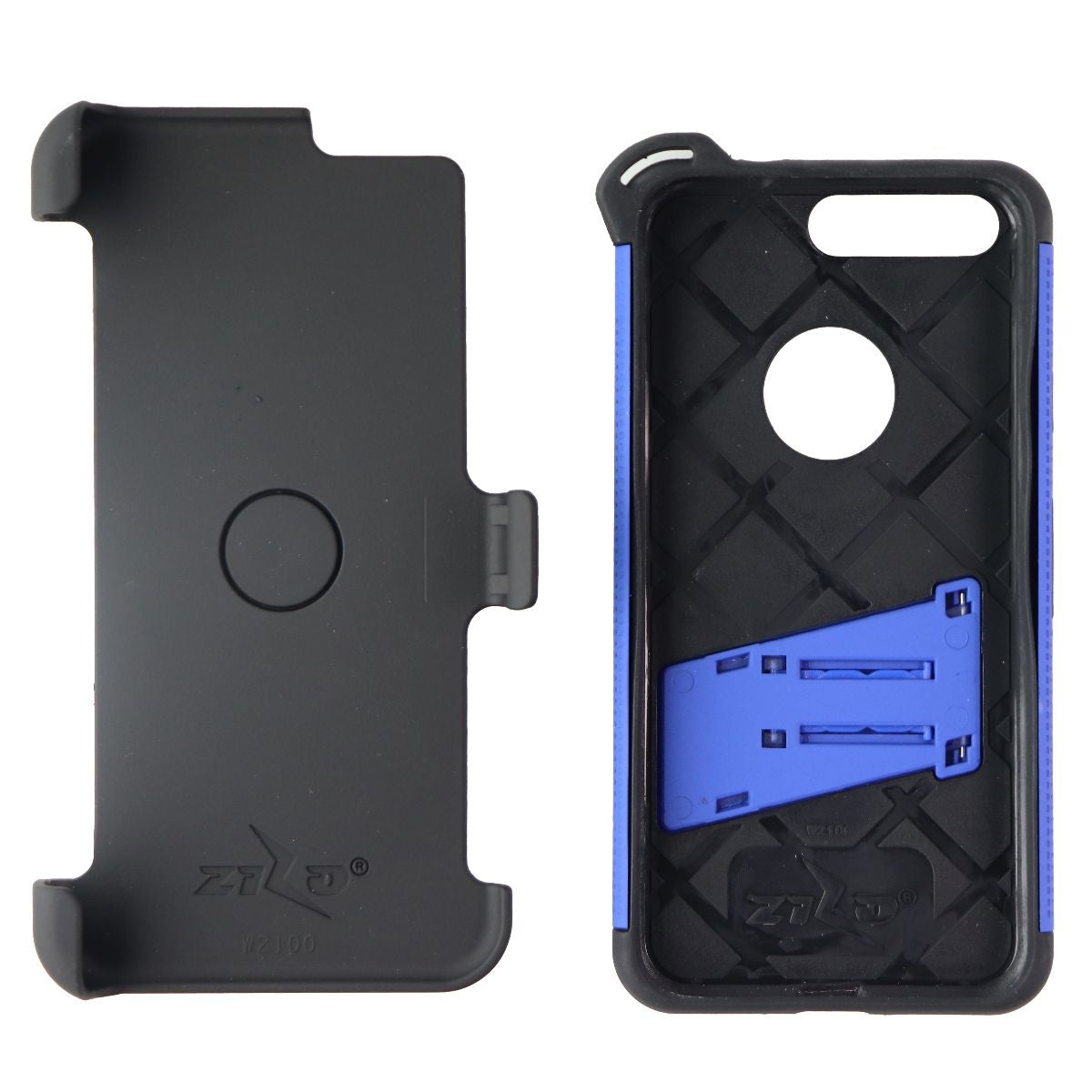 Zizo Bolt Series Case + Holster for Google Pixel - Blue/Black Cell Phone - Cases, Covers & Skins Zizo    - Simple Cell Bulk Wholesale Pricing - USA Seller