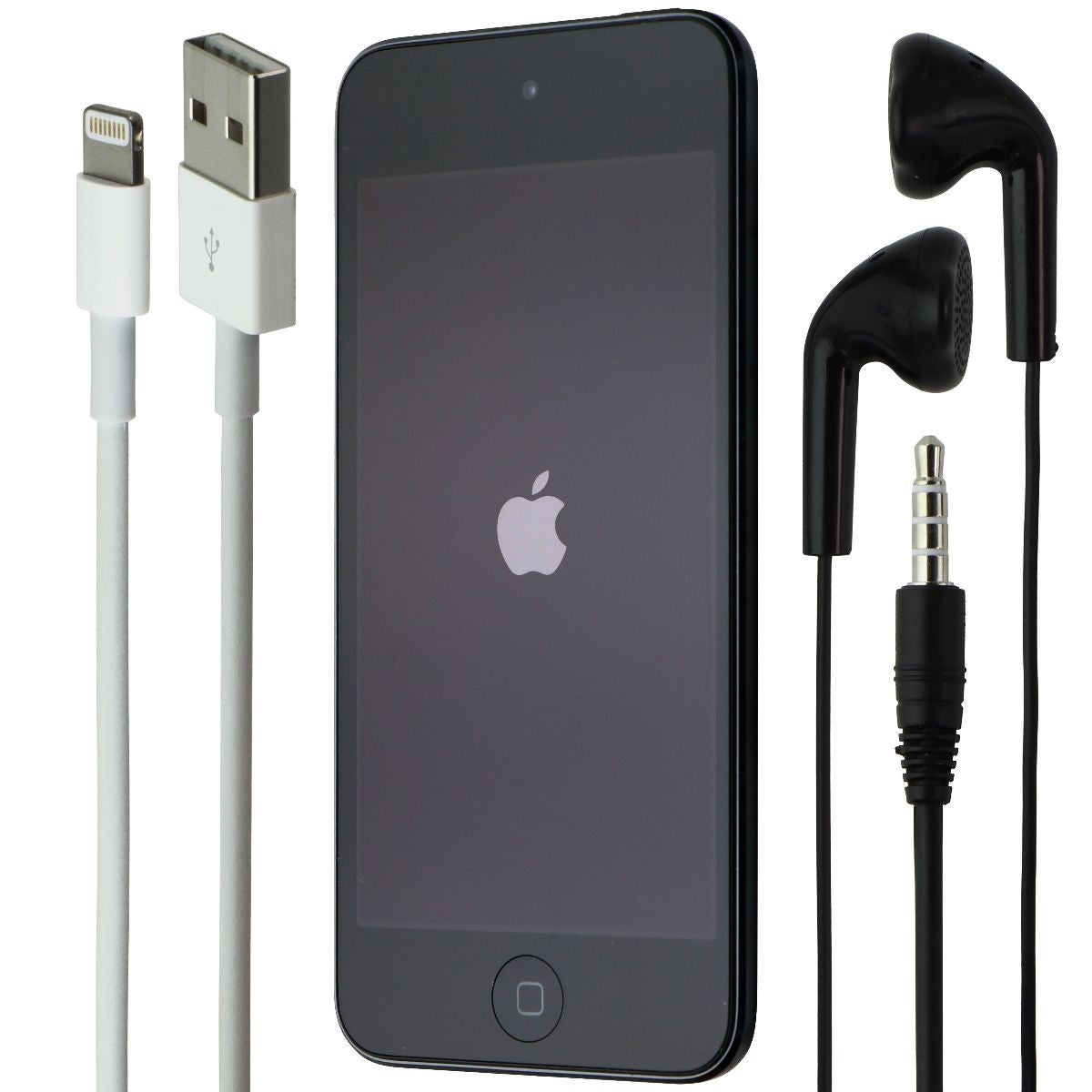 Apple iPod Touch 6th Gen (Wi-Fi Only) with Accessory Bundle - 16GB / Space Gray Portable Audio - iPods & MP3 Players Apple    - Simple Cell Bulk Wholesale Pricing - USA Seller