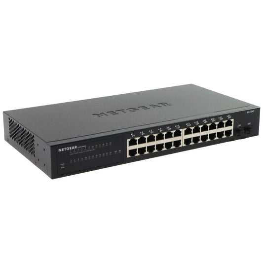 NETGEAR 26-Port Gigabit Ethernet Smart Managed Pro Switch (GS324T) Networking - Network Switches Netgear    - Simple Cell Bulk Wholesale Pricing - USA Seller