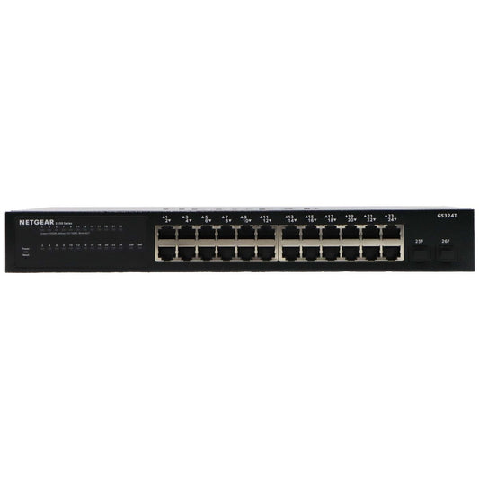 NETGEAR 26-Port Gigabit Ethernet Smart Managed Pro Switch (GS324T) Networking - Network Switches Netgear    - Simple Cell Bulk Wholesale Pricing - USA Seller