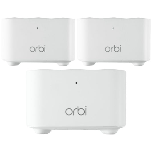 NETGEAR Orbi Whole Home Mesh WiFi System (RBK13) with 1 Router & 2 Satellites Networking - Wireless Wi-Fi Routers Netgear    - Simple Cell Bulk Wholesale Pricing - USA Seller