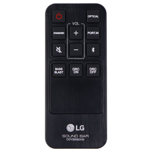 LG Remote Control (COV33552433) for Select LG Sound Bars - Black TV, Video & Audio Accessories - Remote Controls LG    - Simple Cell Bulk Wholesale Pricing - USA Seller