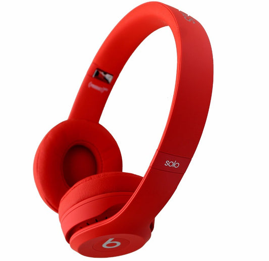 Beats Solo3 Bluetooth Wireless On-Ear Headphones - Product (RED) (MP162LL/A) Portable Audio - Headphones Beats by Dr. Dre    - Simple Cell Bulk Wholesale Pricing - USA Seller