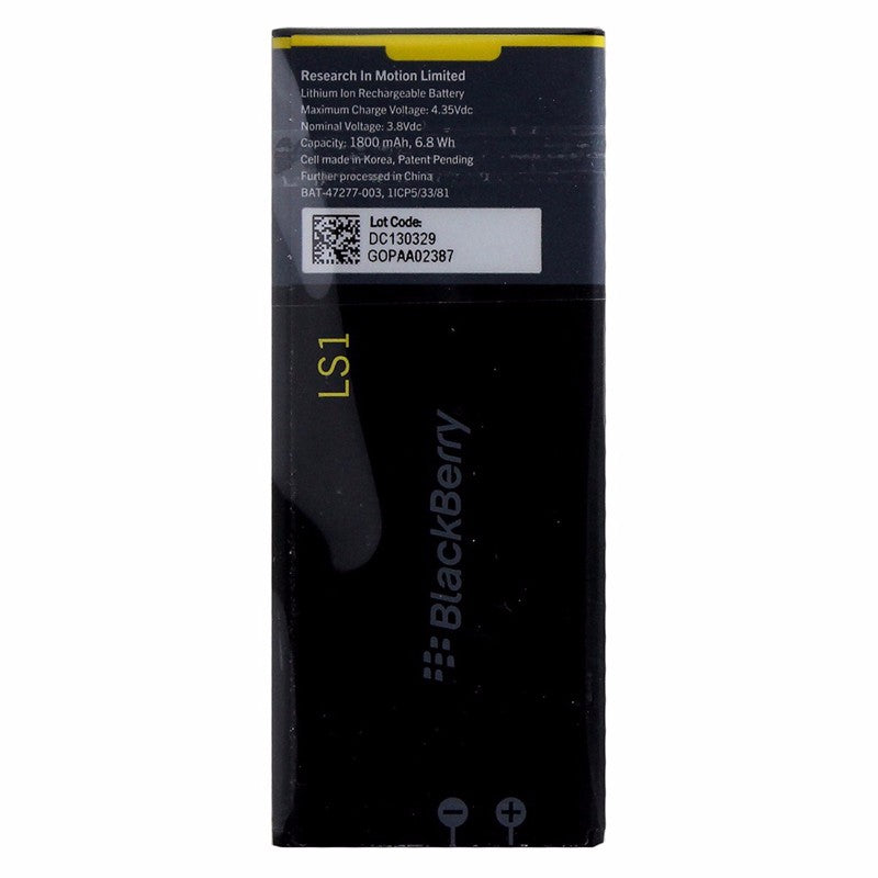 BlackBerry Rechargeable 1,800mAh OEM Battery (LS1) for BlackBerry Z10 Cell Phone - Batteries Blackberry    - Simple Cell Bulk Wholesale Pricing - USA Seller