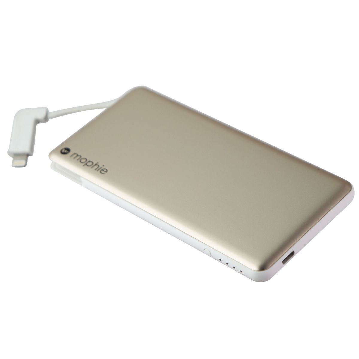 Mophie Powerstation Plus Mini 4,000mAh Battery with Switch Tip Cable - Gold Cell Phone - Chargers & Cradles Mophie    - Simple Cell Bulk Wholesale Pricing - USA Seller