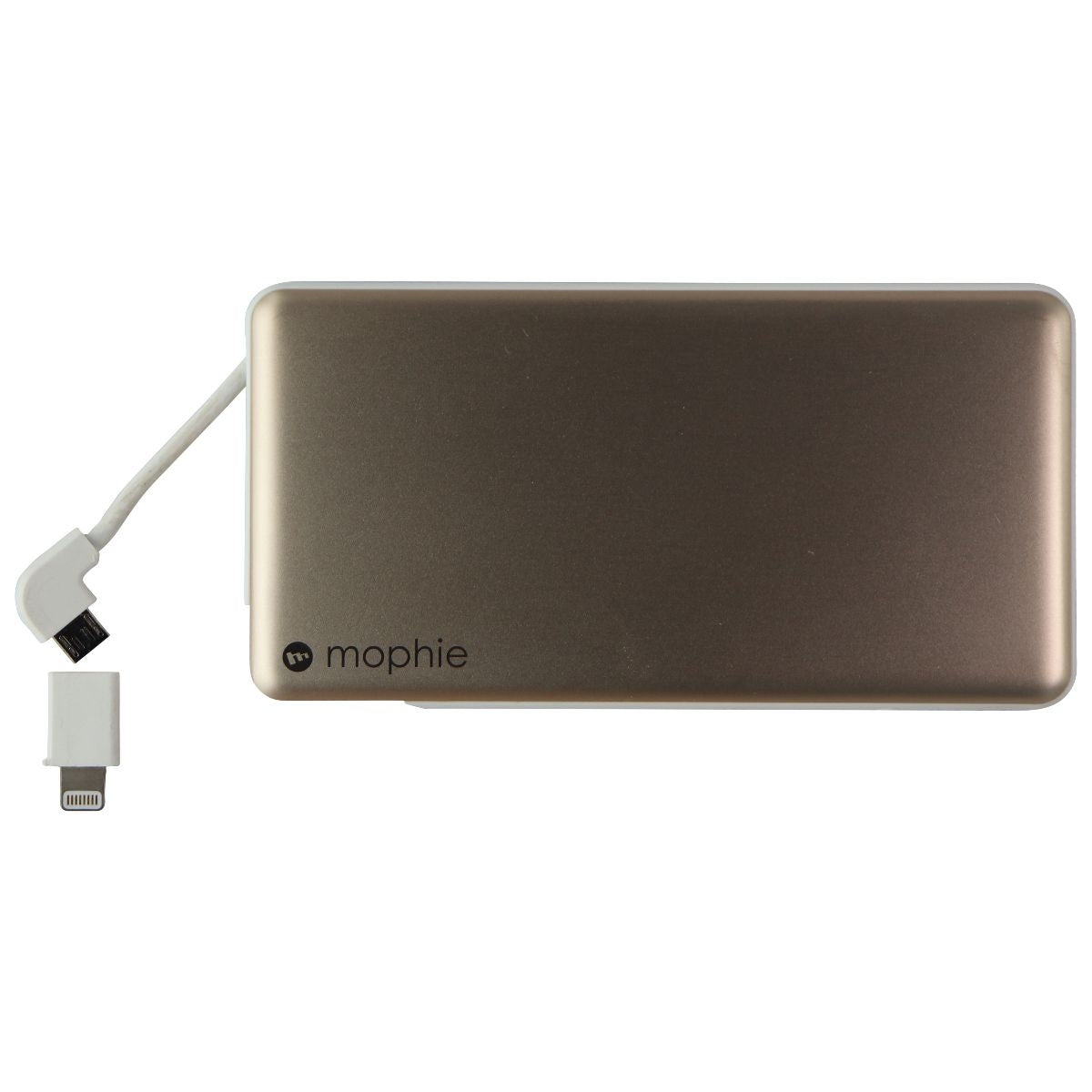 Mophie Powerstation Plus Mini 4,000mAh Battery with Switch Tip Cable - Gold Cell Phone - Chargers & Cradles Mophie    - Simple Cell Bulk Wholesale Pricing - USA Seller