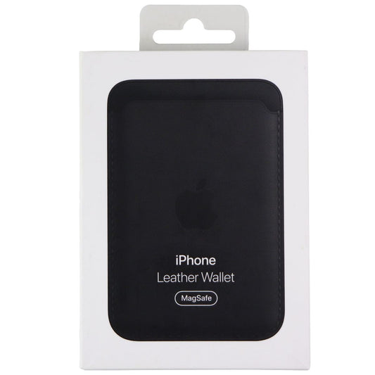 Apple Leather Wallet for MagSafe (for iPhone) - Black (Previous Version) Cell Phone - Other Accessories Apple    - Simple Cell Bulk Wholesale Pricing - USA Seller