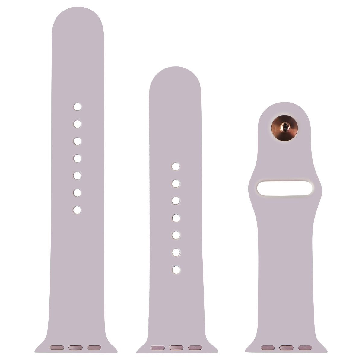 Apple (38mm) Sport Full Set for Apple Watch 38/40/41mm - Lavender Smart Watch Accessories - Watch Bands Apple    - Simple Cell Bulk Wholesale Pricing - USA Seller