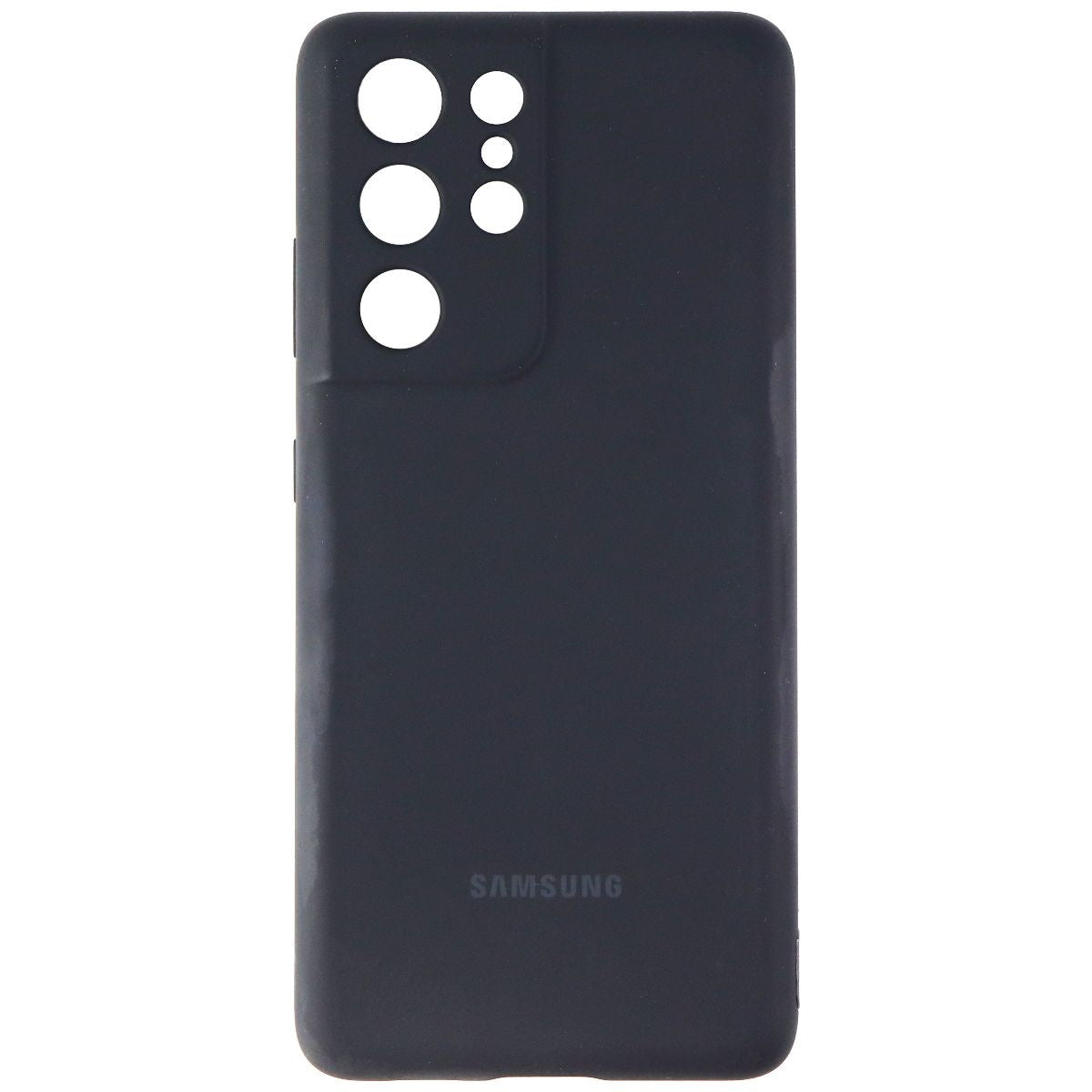 Samsung Silicone Back Cover for Galaxy S21 Ultra / S21 Ultra 5G - Black Cell Phone - Cases, Covers & Skins Samsung Electronics    - Simple Cell Bulk Wholesale Pricing - USA Seller