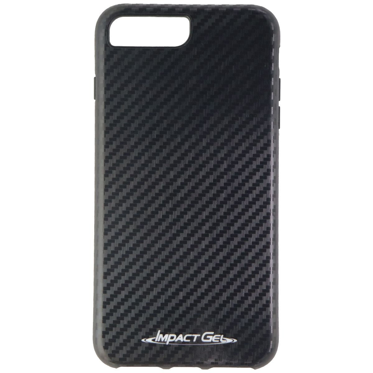 Impact Gel Sentinel Case for Apple iPhone 8 Plus/7 Plus/6s Plus - Black Carbon Cell Phone - Cases, Covers & Skins Impact Gel    - Simple Cell Bulk Wholesale Pricing - USA Seller