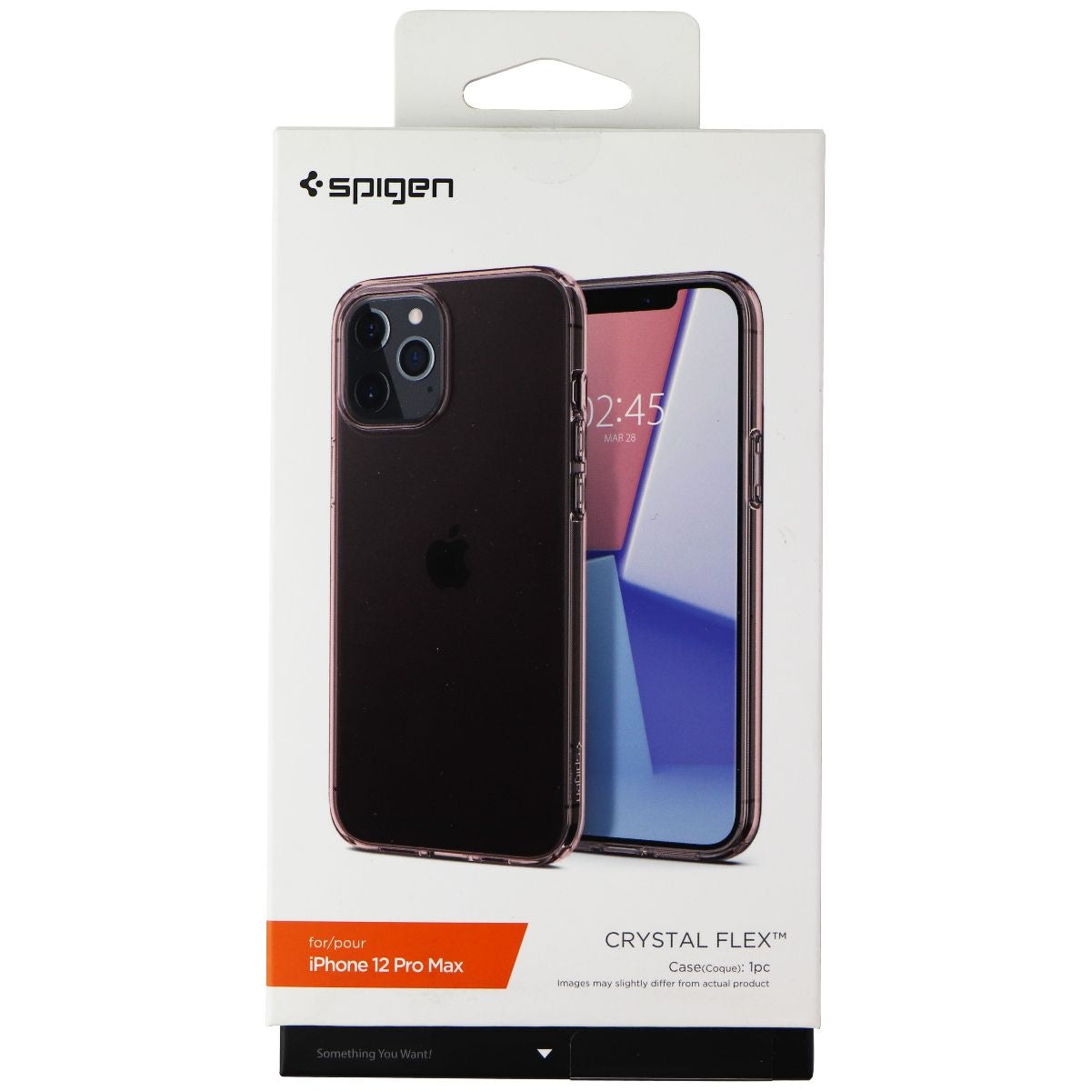 Spigen Crystal Flex Series Phone Case for Apple iPhone 12 Pro Max - Rose Crystal Cell Phone - Cases, Covers & Skins Spigen    - Simple Cell Bulk Wholesale Pricing - USA Seller