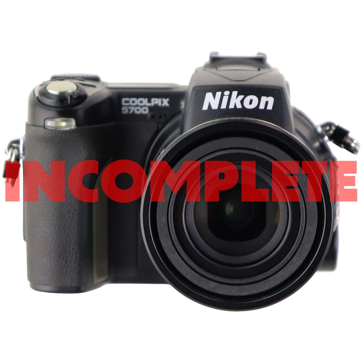Nikon Coolpix 5700 5MP Digital Camera with 8x Optical Zoom - Black / No Strap Digital Camera - Digital & DSLR Cameras Nikon    - Simple Cell Bulk Wholesale Pricing - USA Seller