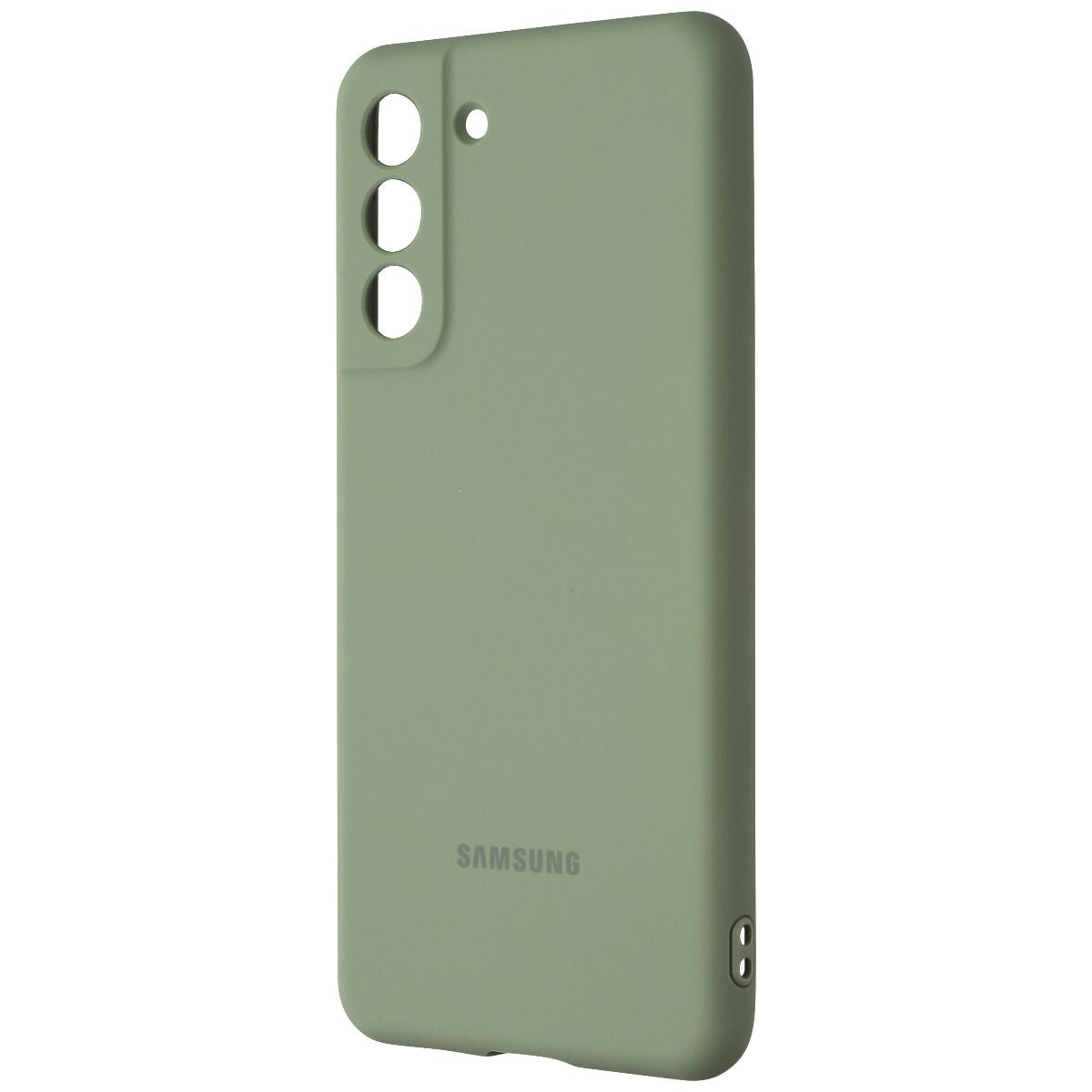 SAMSUNG Silicone Cover Case for Samsung Galaxy S21 FE 5G - Olive Green Cell Phone - Cases, Covers & Skins Samsung    - Simple Cell Bulk Wholesale Pricing - USA Seller