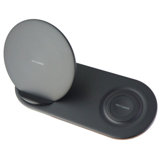 Samsung Wireless Charger DUO Fast Charge Stand & Pad for Qi Devices - Black Cell Phone - Chargers & Cradles Samsung    - Simple Cell Bulk Wholesale Pricing - USA Seller
