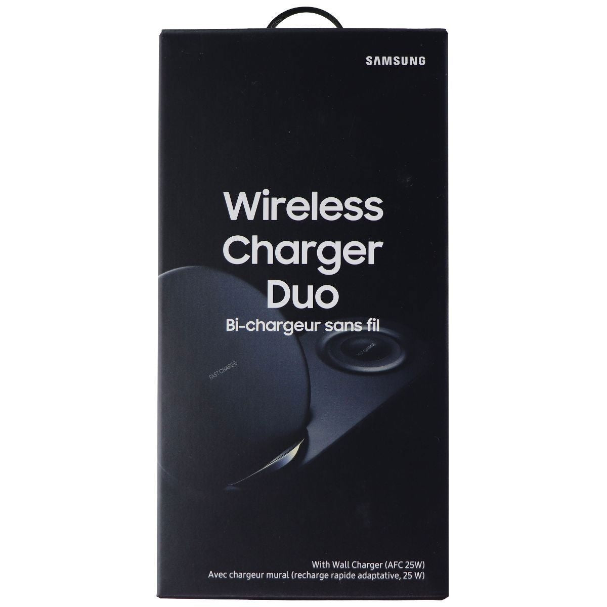 Samsung Wireless Charger DUO Fast Charge Stand & Pad for Qi Devices - Black Cell Phone - Chargers & Cradles Samsung    - Simple Cell Bulk Wholesale Pricing - USA Seller