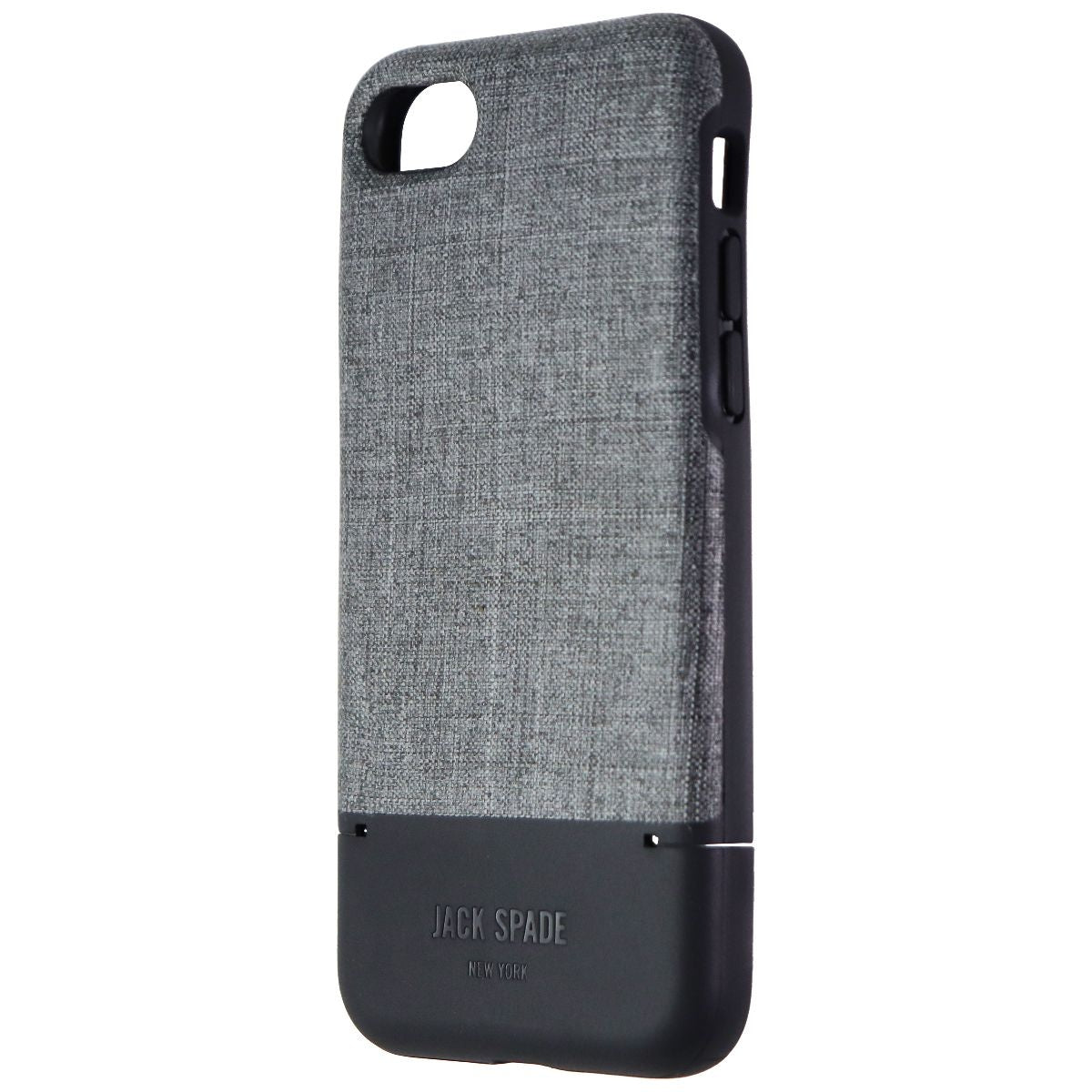 Jack Spade Credit Card Case for Apple iPhone 8/iPhone 7 - Tech Oxford Gray/Black Cell Phone - Cases, Covers & Skins Jack Spade    - Simple Cell Bulk Wholesale Pricing - USA Seller