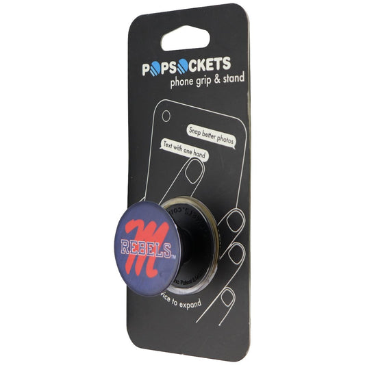 PopSockets: Collapsible Grip & Stand for Phones and Tablets - Mississippi Rebels Cell Phone - Mounts & Holders PopSockets    - Simple Cell Bulk Wholesale Pricing - USA Seller