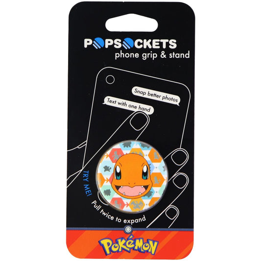 PopSockets: Collapsible Grip & Stand for Phones and Tablets - Charmander Pattern Cell Phone - Mounts & Holders PopSockets    - Simple Cell Bulk Wholesale Pricing - USA Seller