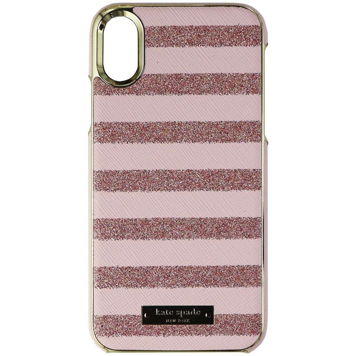 Kate Spade Wrap Series Hard Case for Apple iPhone Xs/X - Rose Quartz Saffiano Cell Phone - Cases, Covers & Skins Kate Spade    - Simple Cell Bulk Wholesale Pricing - USA Seller