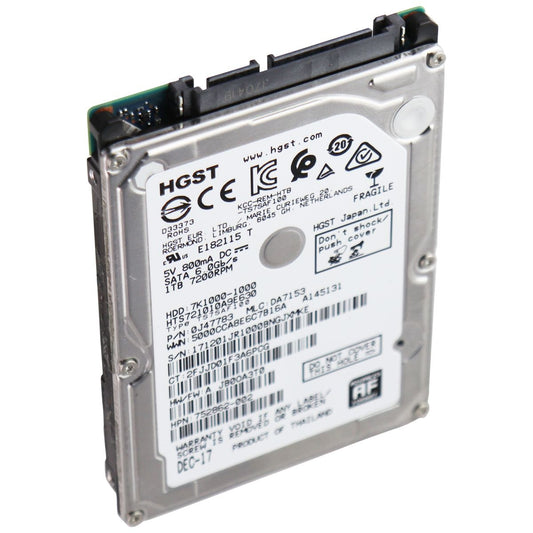 HGST Travelstar 7K1000 2.5-Inch 1TB 7200 RPM SATA III 32MB Cache Internal HDD Digital Storage - Internal Hard Disk Drives, HDD HGST    - Simple Cell Bulk Wholesale Pricing - USA Seller