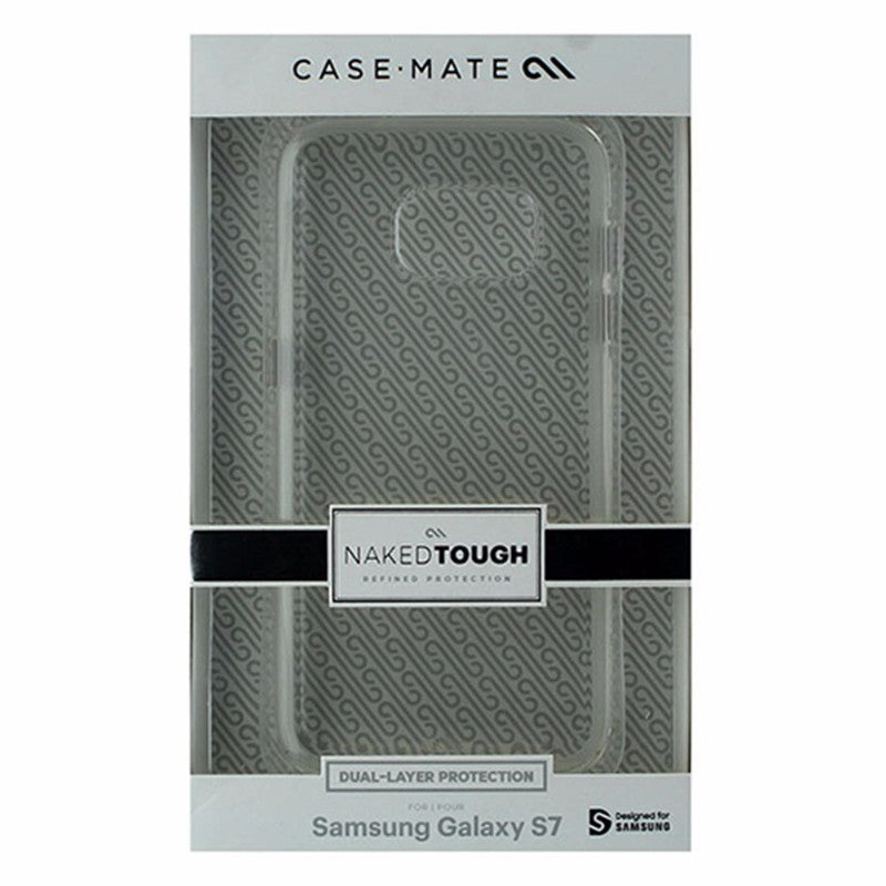 Case-Mate Naked Tough Shell Case for Samsung Galaxy S7 - Clear / Frosted Cell Phone - Cases, Covers & Skins Case-Mate    - Simple Cell Bulk Wholesale Pricing - USA Seller