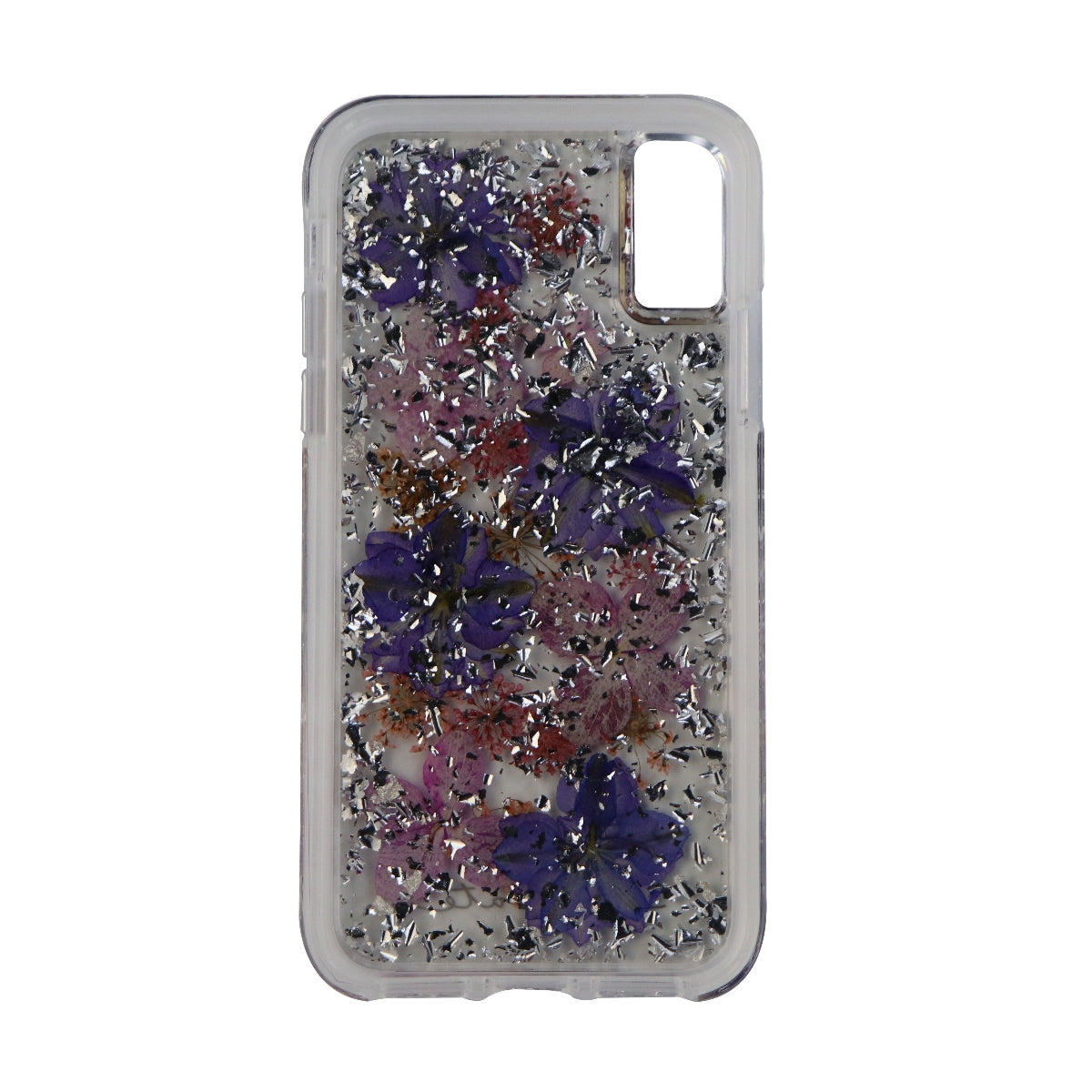 Case-Mate Karat Petals Series Protective Case for iPhone X - Clear/Purple Petal Cell Phone - Cases, Covers & Skins Case-Mate    - Simple Cell Bulk Wholesale Pricing - USA Seller