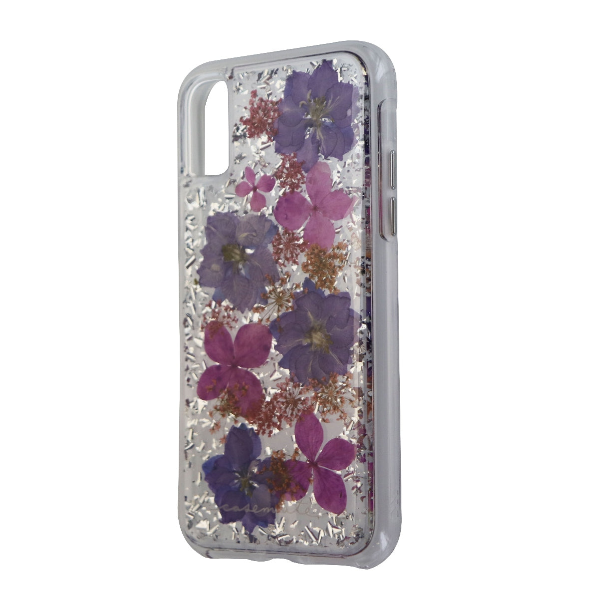 Case-Mate Karat Petals Series Protective Case for iPhone X - Clear/Purple Petal Cell Phone - Cases, Covers & Skins Case-Mate    - Simple Cell Bulk Wholesale Pricing - USA Seller