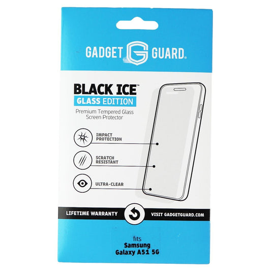 Gadget Guard Black Ice Glass Edition for Samsung Galaxy A51 5G - Clear Cell Phone - Screen Protectors Gadget Guard    - Simple Cell Bulk Wholesale Pricing - USA Seller