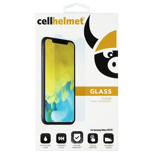 Cellhelmet Tempered Glass for Samsung Galaxy A42 5G - Clear Cell Phone - Screen Protectors CellHelmet    - Simple Cell Bulk Wholesale Pricing - USA Seller