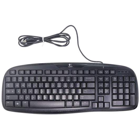 Logitech Classic Keyboard 200 USB Wired for PC & More - Black (Y-UR83) Gaming/Console - Keyboards & Keypads Logictech    - Simple Cell Bulk Wholesale Pricing - USA Seller