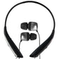 LG Tone Ultra (HBS-820) Wireless Around the Neck Bluetooth Headset - Black/Gray Cell Phone - Headsets LG    - Simple Cell Bulk Wholesale Pricing - USA Seller