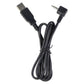 USB to 3.5mm Charging Cable (MCW3420) 3.3-Ft. for SONIM Devices - Black Cell Phone - Cables & Adapters Unbranded    - Simple Cell Bulk Wholesale Pricing - USA Seller