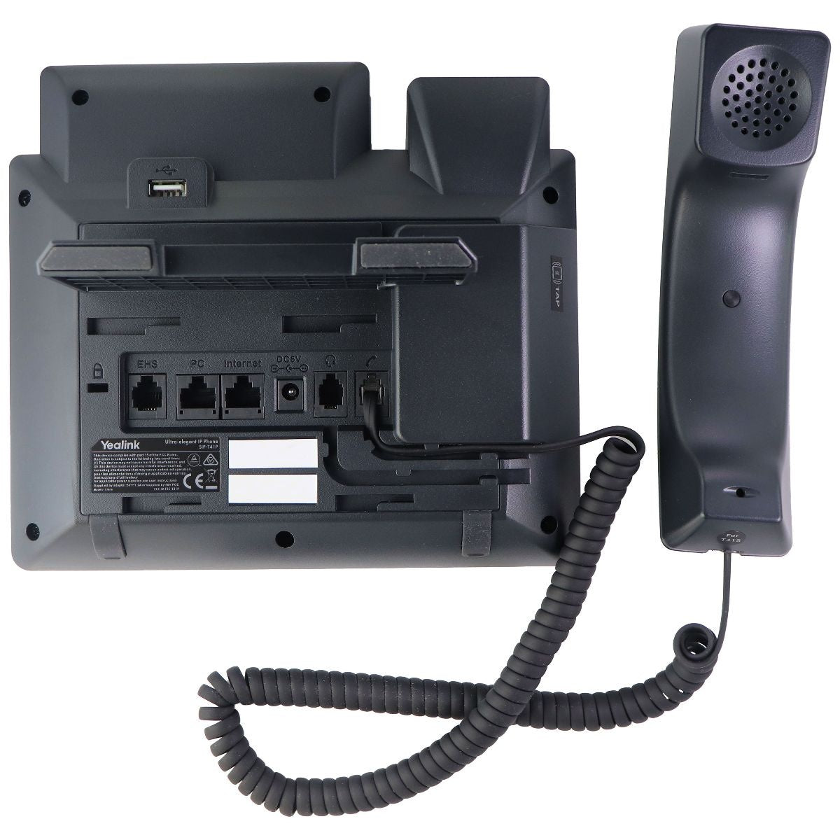 Verizon Ultra-Elegant IP Phone - Black (SIP-T41P) Home Telephones & Accessories - Corded Telephones Yealink    - Simple Cell Bulk Wholesale Pricing - USA Seller