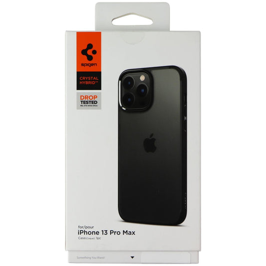 Spigen Crystal Hybrid Series Case for iPhone 13 Pro Max - Clear/Black Cell Phone - Cases, Covers & Skins Spigen    - Simple Cell Bulk Wholesale Pricing - USA Seller