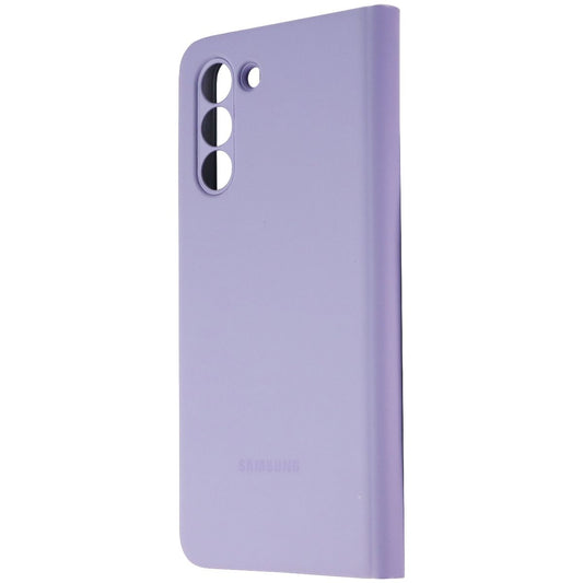 Samsung S-View Flip Cover for Samsung Galaxy S21 & S21 5G Smartphones - Violet Cell Phone - Cases, Covers & Skins Samsung Electronics    - Simple Cell Bulk Wholesale Pricing - USA Seller