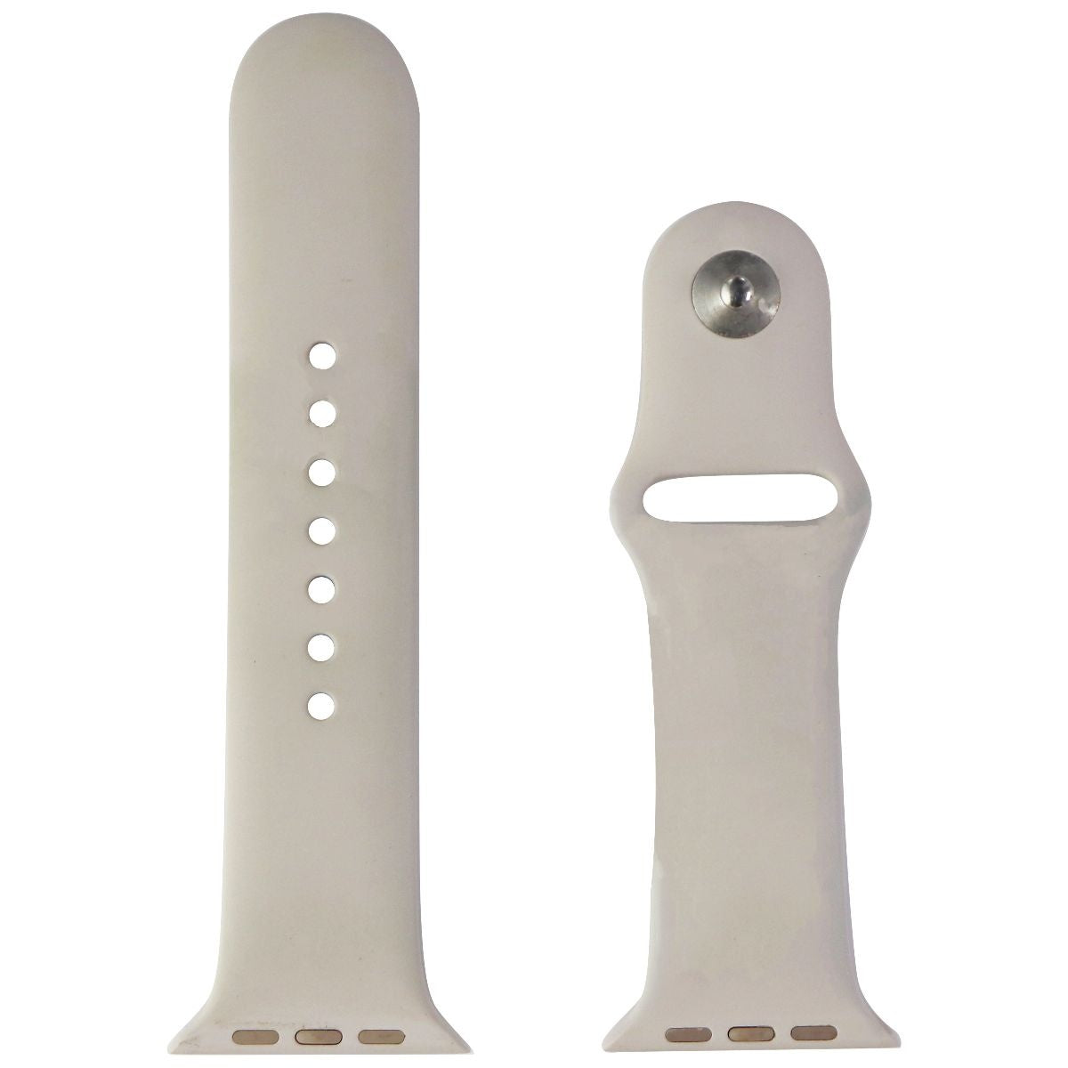 Apple 44mm Band for Apple Watch 42/44/45mm All Series - Stone/Silver (S/M Only) Smart Watch Accessories - Watch Bands Apple    - Simple Cell Bulk Wholesale Pricing - USA Seller