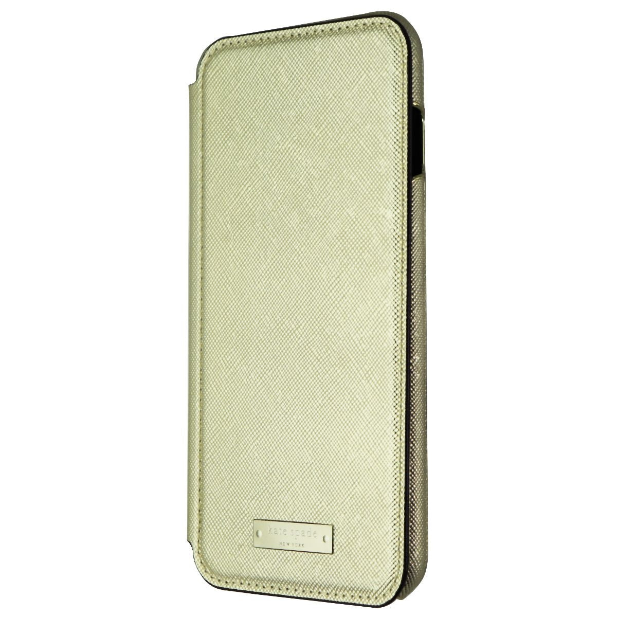 Kate Spade New York Folio Case for Apple iPhone 8 Plus / 7 Plus - Gold Cell Phone - Cases, Covers & Skins Kate Spade New York    - Simple Cell Bulk Wholesale Pricing - USA Seller