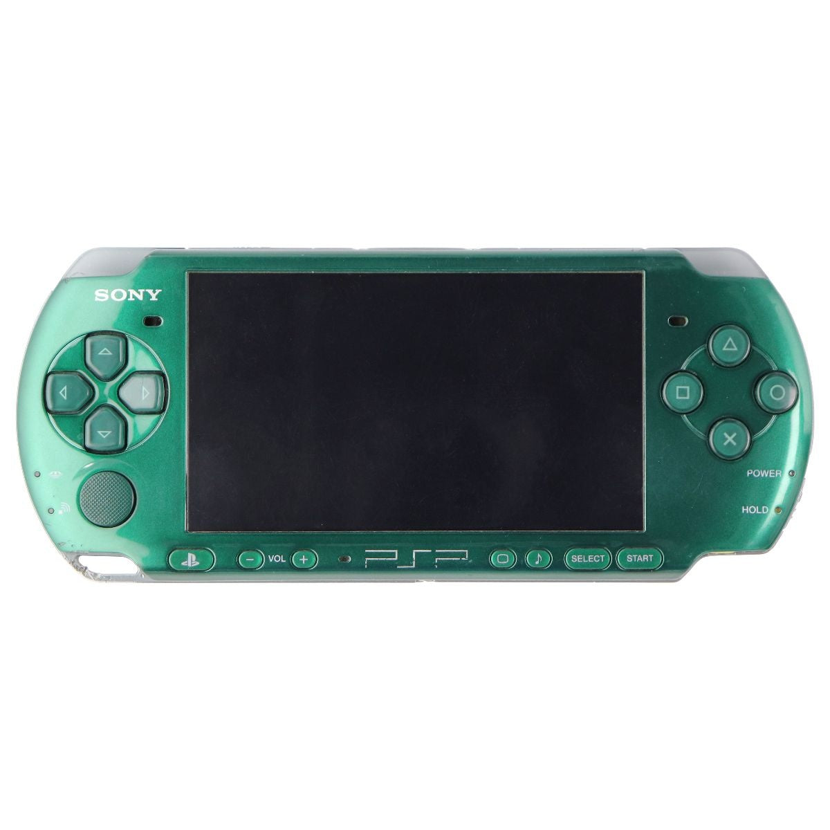 Sony PSP-3000SG HandHeld Console with Charger - Green / 32GB Gaming/Console - Video Game Consoles Sony    - Simple Cell Bulk Wholesale Pricing - USA Seller