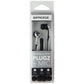 iFrogz Ear Pollution Plugz + Mic Earbuds - Black/Silver Portable Audio - Headphones iFrogz    - Simple Cell Bulk Wholesale Pricing - USA Seller