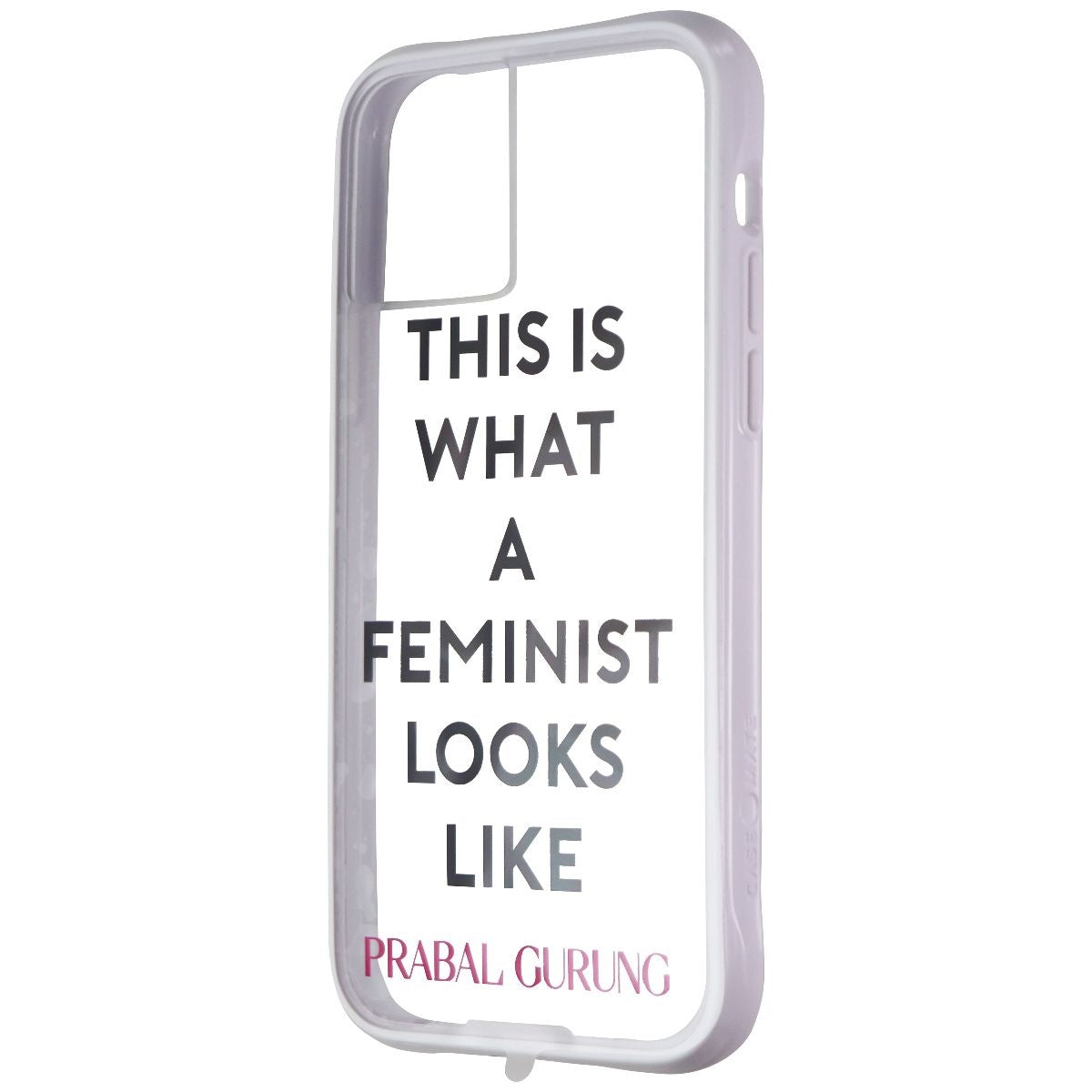 Case-Mate PRABAL GURUNG Case for iPhone 11 Pro - Tough Feminist/White Border Cell Phone - Cases, Covers & Skins Case-Mate    - Simple Cell Bulk Wholesale Pricing - USA Seller
