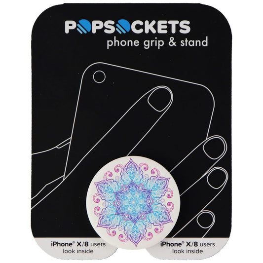 PopSockets: Collapsible Grip & Stand for Phones and Tablets - Flower Mandala Cell Phone - Mounts & Holders PopSockets    - Simple Cell Bulk Wholesale Pricing - USA Seller