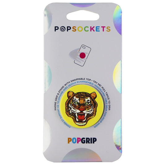 PopSockets: PopGrip Expanding Stand & Grip with Swappable Top - Tiger Bites Back Cell Phone - Mounts & Holders PopSockets    - Simple Cell Bulk Wholesale Pricing - USA Seller