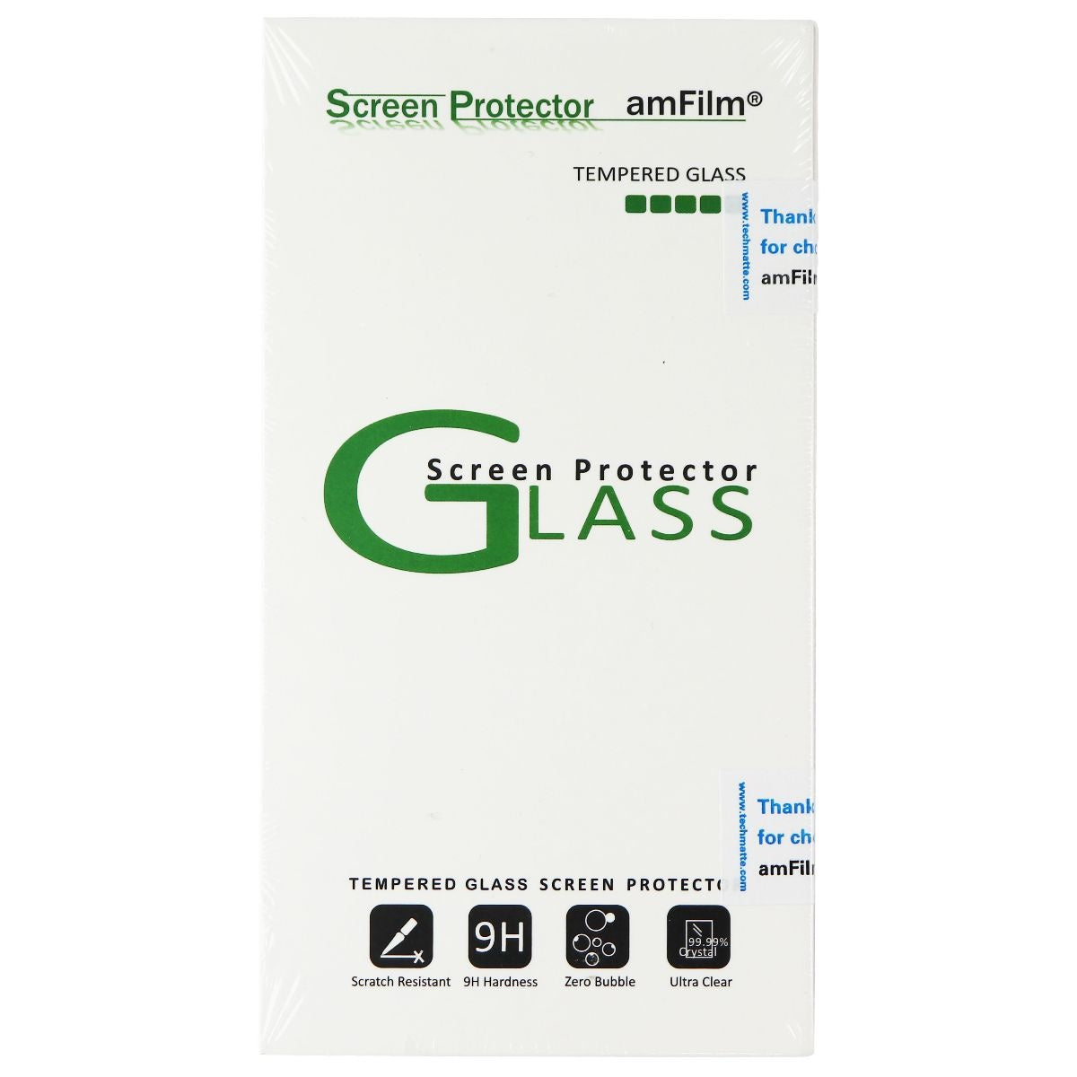 amFilm Tempered Glass for Apple iPhone 12 mini - Clear Cell Phone - Screen Protectors amFilm    - Simple Cell Bulk Wholesale Pricing - USA Seller