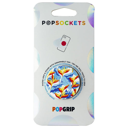 PopSockets PopGrip - Expanding Stand and Grip with Swappable Top - Paradise Cell Phone - Mounts & Holders PopSockets    - Simple Cell Bulk Wholesale Pricing - USA Seller